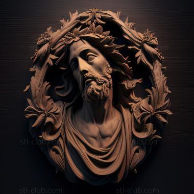 3D model st jesus (STL)